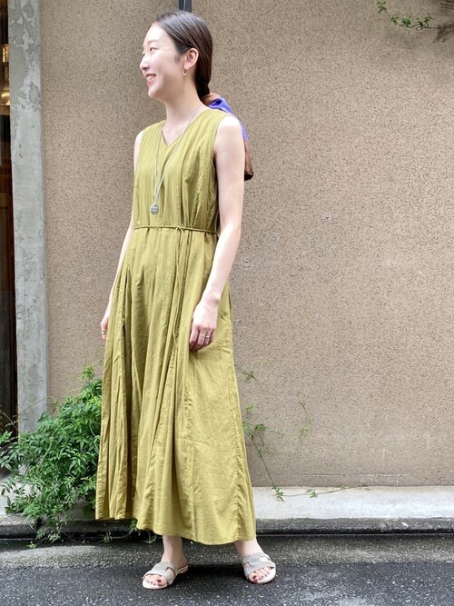Okuda Nombre Impair 吉祥寺パークストア Rapiecageのネックレスを使ったコーディネート Wear