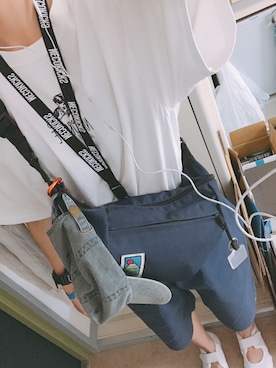 「夏フェス」｜「アイテム（腕時計）」を使った、よりさん（レディース・158cm）の秋コーディネート