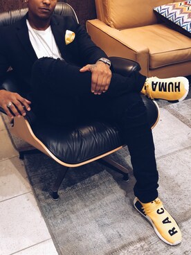 「pocketsquare」｜whoisfrankpierceさん（メンズ・180cm）の冬コーディネート