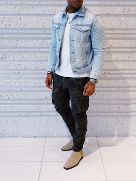 「ALDO（アルド）のアイテム」を使った、whoisfrankpierceさん（メンズ・180cm）の春コーディネート