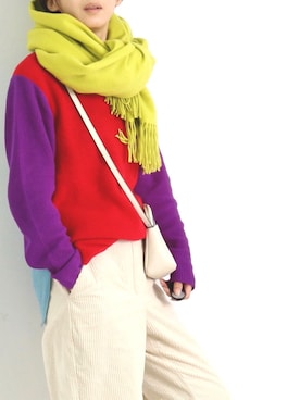 「COOMB（クーム）のアイテム（トップス）」を使った、ミドリ🐎🐎🐎さん（レディース・160cm）の冬コーディネート