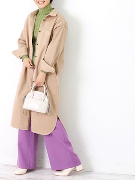 「COOMB（クーム）のアイテム（トップス）」を使った、ミドリ🐎🐎🐎さん（レディース・160cm）の冬コーディネート