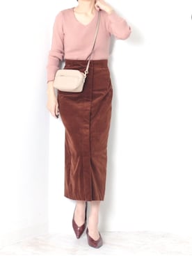 「COOMB（クーム）のアイテム」を使った、ミドリ🐎🐎🐎さん（レディース・160cm）の冬コーディネート