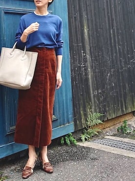 「COOMB（クーム）のアイテム」を使った、ミドリ🐎🐎🐎さん（レディース・160cm）の冬コーディネート