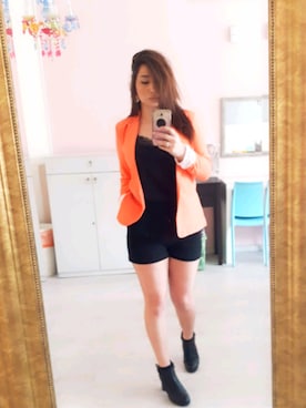 「ALDO（アルド）のアイテム（ブーツ）」を使った、yaraさん（レディース・164cm）の冬コーディネート