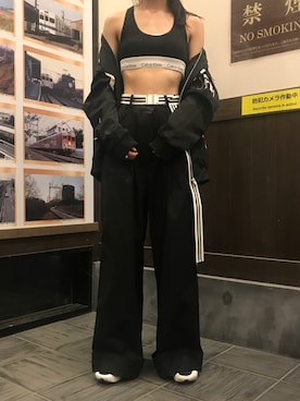 「M.Y.O.B（エム.ワイ.オー.ビー）のアイテム（パンツ）」を使った、 🍥あ や か 🍥さん（レディース・158cm）の秋コーディネート
