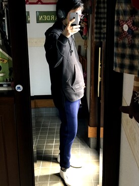 「SPERGA（スペルガ）のアイテム（シューズ）」を使った、gapaoさん（メンズ・160cm）の春コーディネート