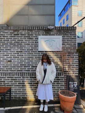 「COMMON PROJECTS（コモンプロジェクト）のアイテム」を使った、kxxsssさん（レディース・160cm）の冬コーディネート