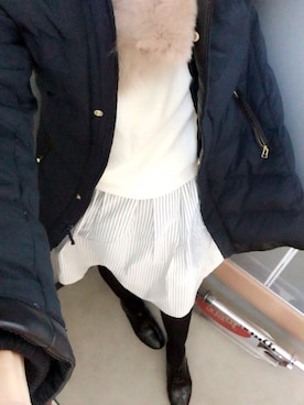 「fredy（フレディ）のアイテム」を使った、yukinobdさん（レディース・154cm）の冬コーディネート