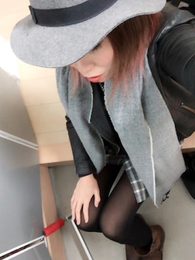 「FRAY（フライ）のアイテム」を使った、yukinobdさん（レディース・154cm）の冬コーディネート