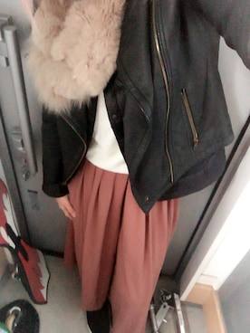 「fredy（フレディ）のアイテム」を使った、yukinobdさん（レディース・154cm）の冬コーディネート