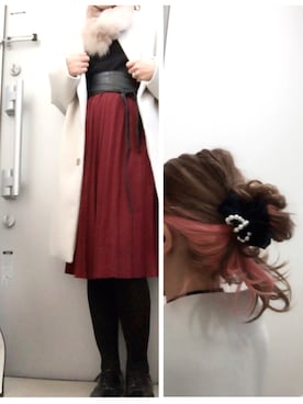 「fredy（フレディ）のアイテム」を使った、yukinobdさん（レディース・154cm）の春コーディネート