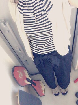 「ISBIT（アイズビット）のアイテム（トップス）」を使った、yukinobdさん（レディース・154cm）の夏コーディネート