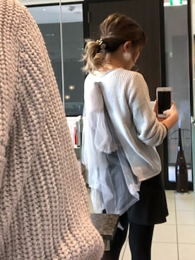 「BEARPAW（ベアパウ）のアイテム」を使った、yukinobdさん（レディース・154cm）の冬コーディネート