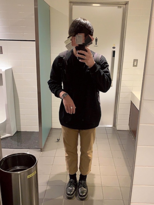 陰キャ 極 Uniqloのスウェットを使ったコーディネート Wear