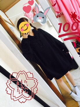 「大きめパーカー」｜のあさん（レディース・155cm）の秋コーディネート