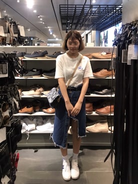 「ROCKCOCO（ロックココ）のアイテム」を使った、cii(*¯︶¯*)さん（レディース・164cm）の冬コーディネート