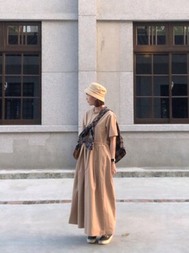 「VANS（バンズ）のVANS ヴァンズ V95CF CLASSICS ERA GRAY（スニーカー）」を使った、cii(*¯︶¯*)さん（レディース・165cm）の春コーディネート