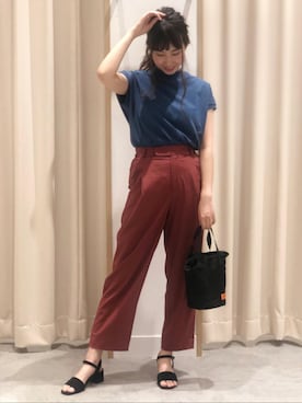 「coen」｜coen のんちゃんさん（レディース・158cm）の夏コーディネート