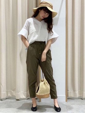 「coen」｜coen のんちゃんさん（レディース・158cm）の夏コーディネート