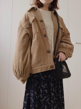 sora◡̈*さん(レディース・153cm)の冬コーディネート