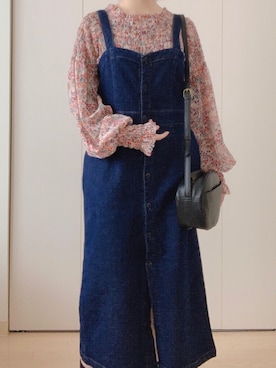 sora◡̈*さん（レディース・153cm）の春コーディネート