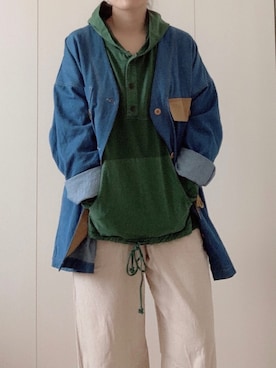 sora◡̈*さん（レディース・153cm）の春コーディネート