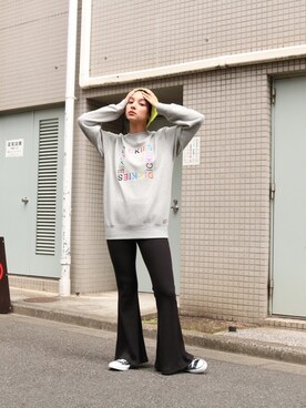 蒼葉えるさん(レディース・166cm)の春コーディネート