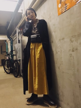蒼葉えるさん（レディース・166cm）の春コーディネート