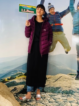 「G-STAR RAW（ジースターロゥ）のアイテム（ワンピース/ドレス）」を使った、蒼葉えるさん（レディース・165cm）の夏コーディネート