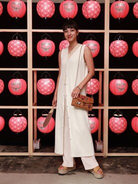 蒼葉えるさん（レディース・166cm）の夏コーディネート