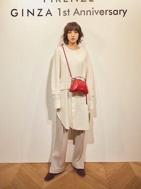 蒼葉えるさん（レディース・166cm）の秋コーディネート