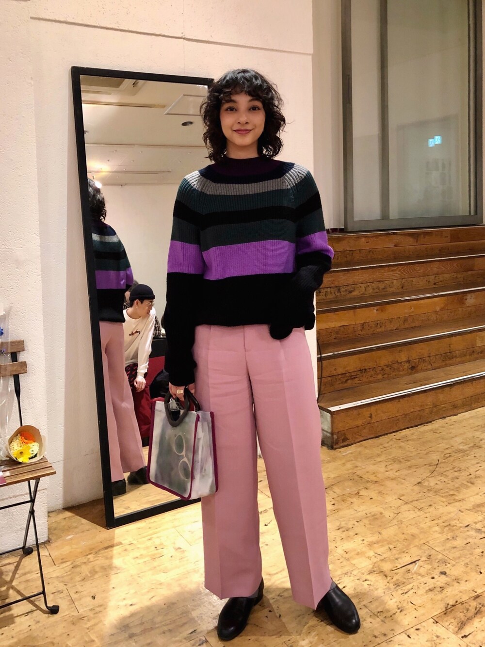 ADAM ET ROPE' サージワークパンツ ADAM ET ROPE'（アダムエロペ）の「サージワークパンツ（その他