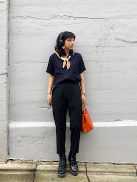 蒼葉えるさん(レディース・166cm)の夏コーディネート