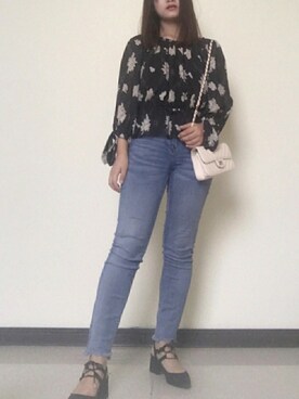 肉丸子さん（レディース・155cm）の秋コーディネート