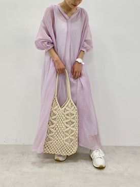 fujikoさん（レディース・150cm）の春コーディネート