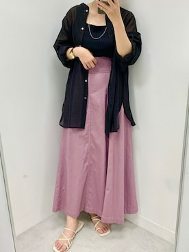 fujikoさん（レディース・150cm）の夏コーディネート