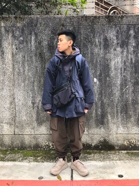 「AES（エーイーエス）のアイテム」を使った、vorkさん（レディース・161cm）の春コーディネート