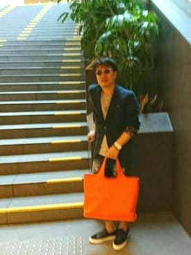 「capri（カプリ）のアイテム」を使った、chu-さん（メンズ・165cm）の春コーディネート