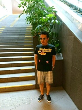 chu-さん（メンズ・165cm）の夏コーディネート