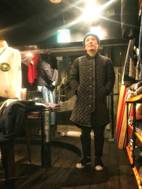 「ennerre（エネーレ）のアイテム」を使った、chu-さん（メンズ・165cm）の冬コーディネート