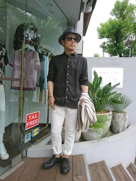 chu-さん（メンズ・165cm）の夏コーディネート