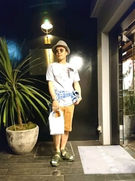 chu-さん（メンズ・165cm）の夏コーディネート