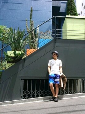 chu-さん（メンズ・165cm）の夏コーディネート