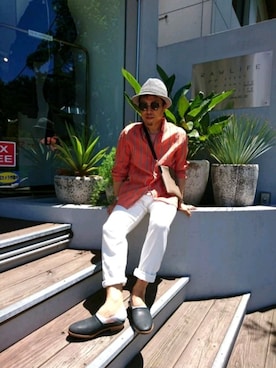 chu-さん（メンズ・165cm）の夏コーディネート