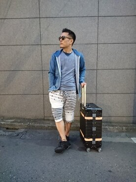 chu-さん（メンズ・165cm）の夏コーディネート