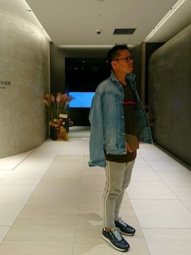 「秋のブラウンスタイル」｜「アイテム（財布/小物）」を使った、chu-さん（メンズ・165cm）の秋コーディネート