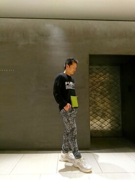 chu-さん（メンズ・165cm）の冬コーディネート