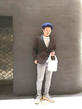chu-さん（メンズ・165cm）の冬コーディネート
