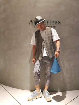 chu-さん（メンズ・165cm）の夏コーディネート